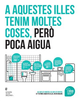 Campaña del Govern sobre el buen uso del agua.