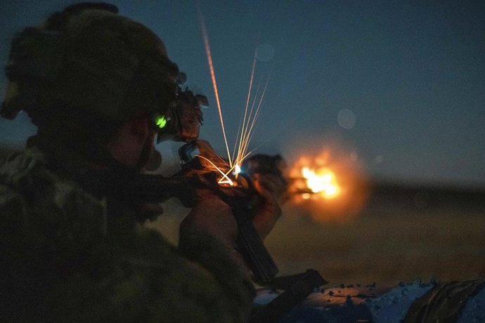 Un militar estadounidense en Irak