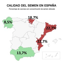 Los tóxicos ambientales afectan la fertilidad masculina
