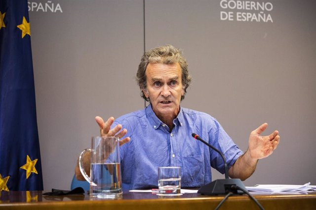 El director del Centro de Alertas y Emergencias Sanitarias (CAES), Fernando Simón, durante una rueda de prensa para informar sobre la pandemia de Covid-19, a 21 de junio de 2021, en el Ministerio de Sanidad, Madrid, (España). Según las últimas actualizaci