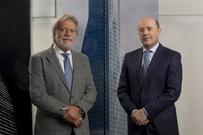 Luis Amodio, presidente de OHL, y José Antonio Fernández Gallar, consejero delegado