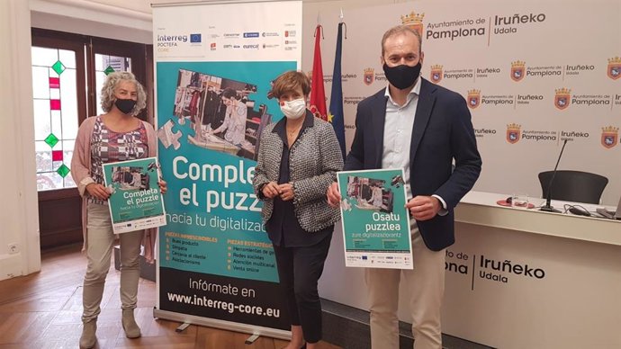 Presentación de la herramienta que permite a los comerciantes de Pamplona hacer un diagnóstico sobre su madurez digital