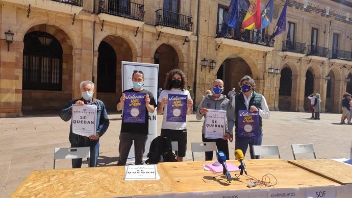 José Manuel Fernández, Guillermo Velat, Jorge Fernández, Jaime Campillo y Felipe Díaz de Miranda