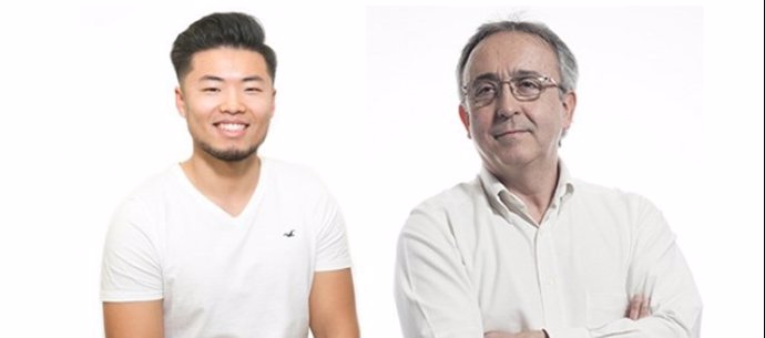 Los investigadores Jia Liang Sun-Wang y Antonio Zorzano