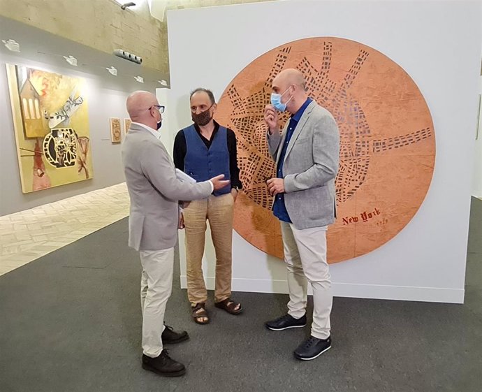 El Museo de Huesca expone la obra del pintor y escultor Santiago Arranz hasta el próximo mes de enero.