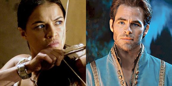 4. Dungeons & Dragons: Filtradas las primeras fotos de Chris Pine y Michelle Rodríguez desde el rodaje