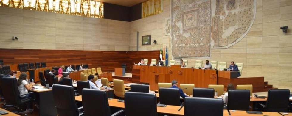 Junta de Portavoces en la Asamblea de Extremadura