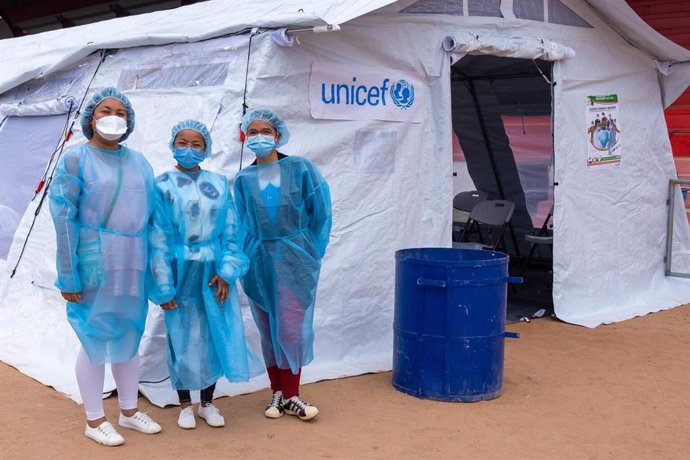 Apertura de un centro de vacunación contra la COVID-19 en Antananarivo