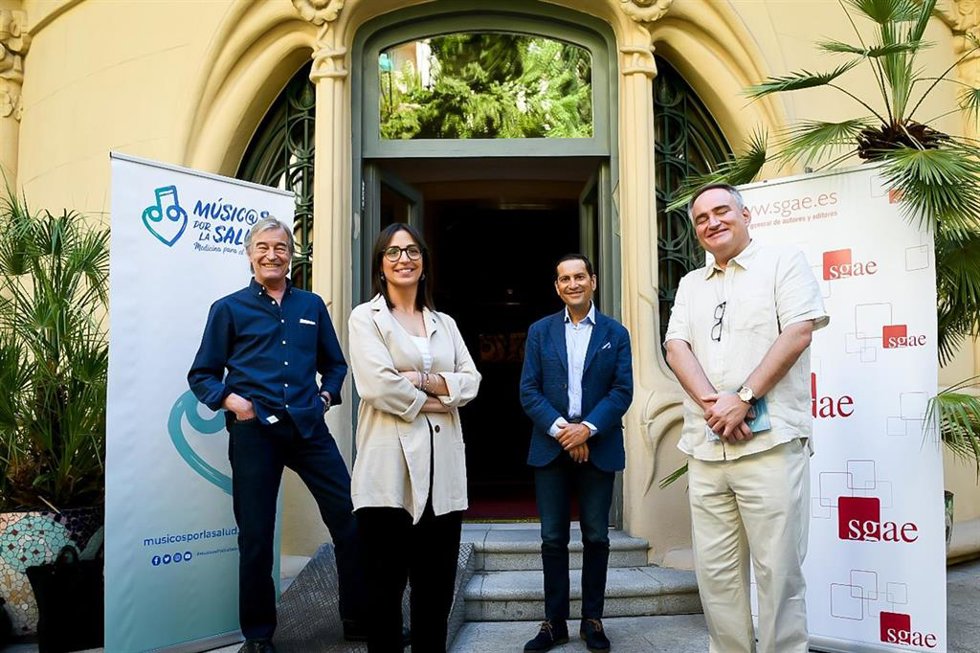 Presentación de la propuesta de incorporar las artes al sistema sanitario, de Músicos por la Salud