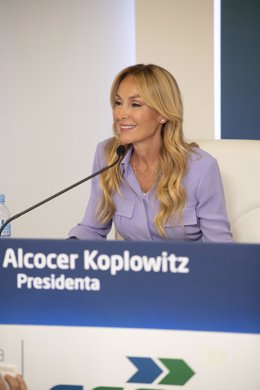 Esther Alcocer Koplowitz en la Junta General de Accionistas de FCC