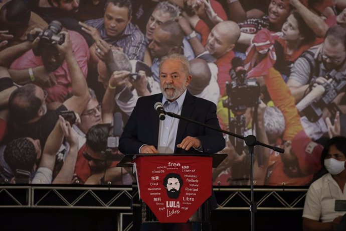 Archivo - El expresidente de Brasil Lula da Silva