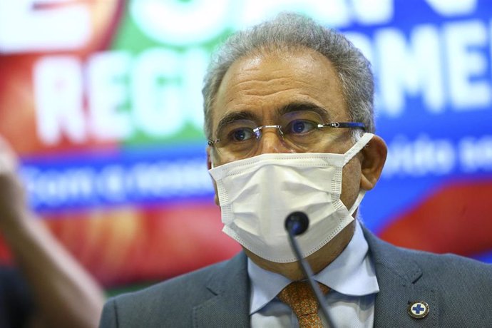 El ministro de Salud de Brasil, Marcelo Queiroga.