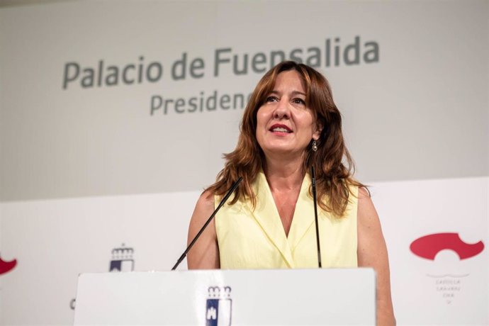 La consejera de Igualdad y portavoz, Blanca Fernández,