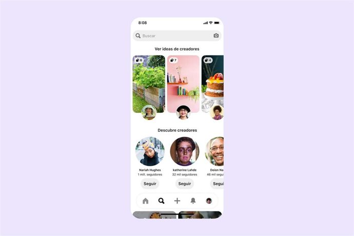 Función de Idea Pins de Pinterest.