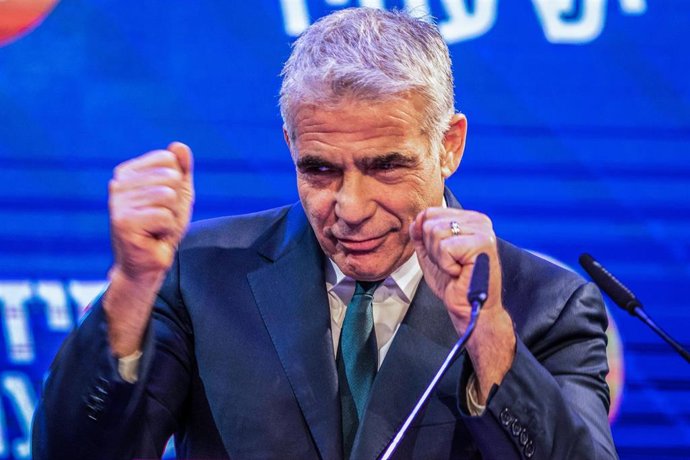 Archivo - El ministro de Exteriores de Israel, Yair Lapid