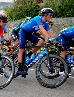 El ciclista español Marc Soler (Movistar Team) en la primera etapa del Tour de Francia 2021