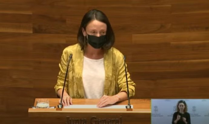 La consejera Melania Álvarez