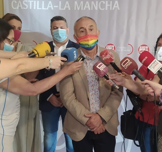 Pepe Álvarez (UGT), en Toledo