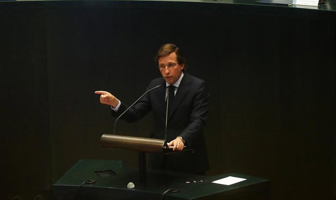José Luis Martínez-Almeida en el Debate del estado de la Ciudad.