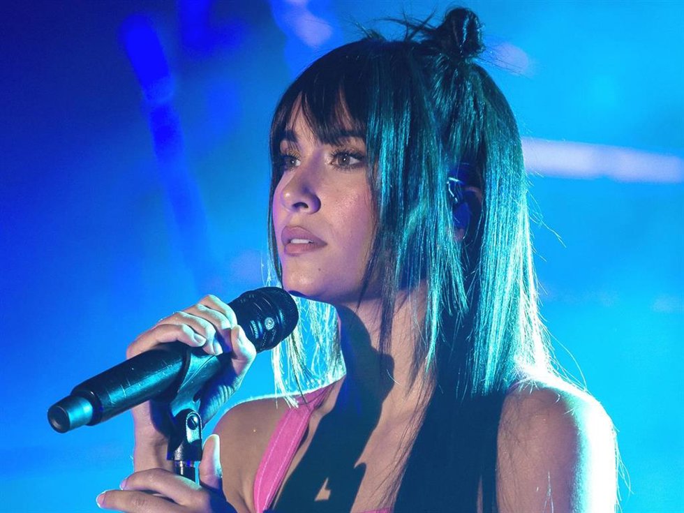 Aitana Ocaña, en los ensayos de su gira '11 Razones Tour'