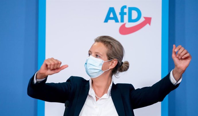 Archivo - Alice Weidel, líder del grupo parlamentario de Alternativa para Alemania.