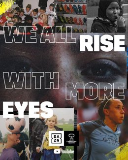 DAZN and YouTube sign landmark partnership agreement to broadcast UEFA Womens Champions League free for the world to see (PRNewsfoto/DAZN)