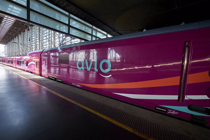 Presentación del nuevo servicio ferroviario de Renfe AVLO, a 23 de junio de 2021, en Madrid, (España)