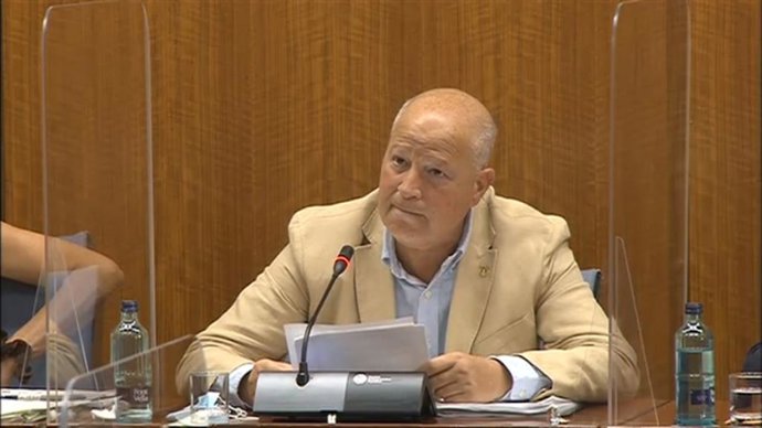 El consejero de Educación y Deporte de la Junta de Andalucía, Javier Imbroda (independiente por Ciudadanos), este miércoles.