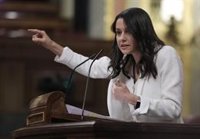 Arrimadas a Sánchez: "todo lo que ha conseguido en política" lo ha obtenido "engañando" a los españoles