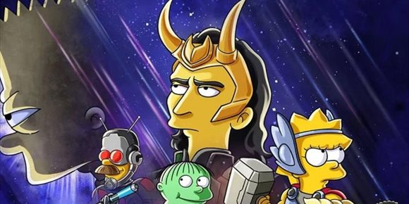 1. Los Simpson anuncian crossover con Loki en su nuevo corto de Disney+