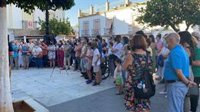 Manifestación en Benacazón (Sevilla) contra el "pacto anti natura" de la moción de censura entre IU, PP y Cs
