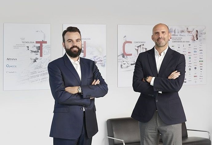 Jorge Torres, director general, y Daniel Segarra, director ejecutivo