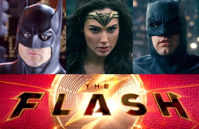 Filtrado un vídeo de The Flash que adelanta la aparición de un tercer Batman... ¿Y de Wonder Woman?