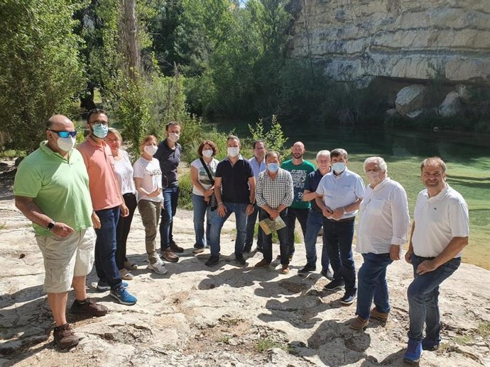 El equipo de la Consejería de Desarrollo Sostenible celebra su Consejo de Dirección en Zaorejas (Guadalajara)