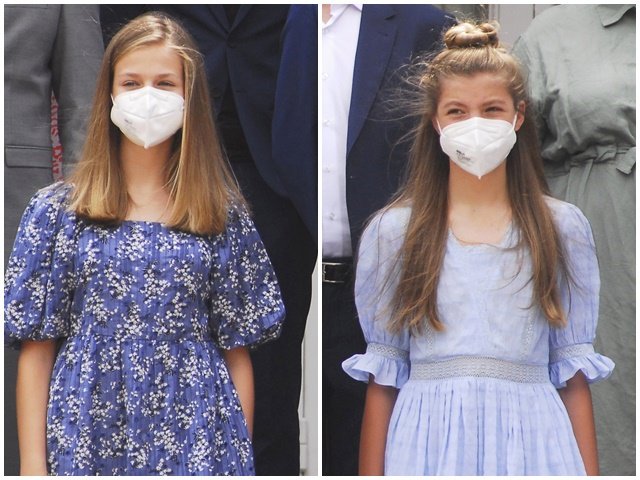 Las hijas de los Reyes se han convertido en las grandes protagonistas del último acto protagonizado por la Familia Real