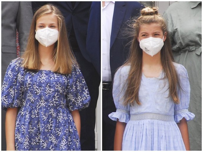 Las hijas de los Reyes se han convertido en las grandes protagonistas del último acto protagonizado por la Familia Real