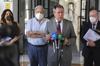 Espadas: PSOE-A no presentará enmienda de totalidad a la Ley del Suelo si hay compromiso "sincero" de mejora de la Junta