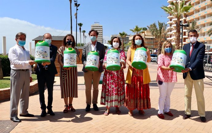 Presentación de Banderas Verde que organiza Ecovidrio para reconocer el compromiso de los municipios y establecimientos hosteleros con el reciclaje de envases de vidrio