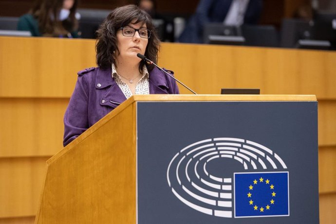 La eurodiputada del PSOE Isabel García.