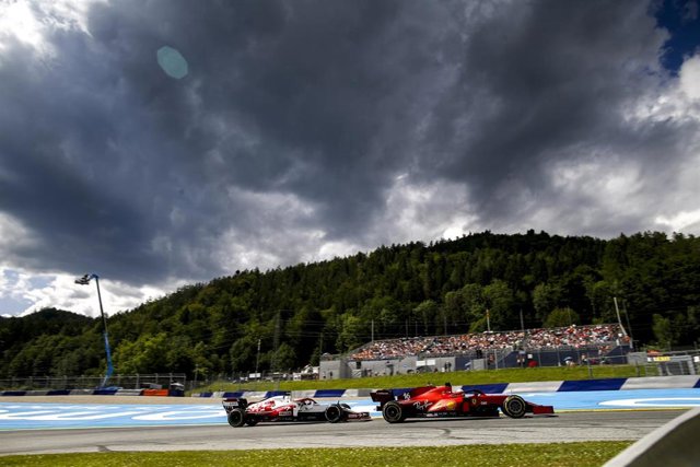 Leclerc y Giovinazzi en el GP Estiria