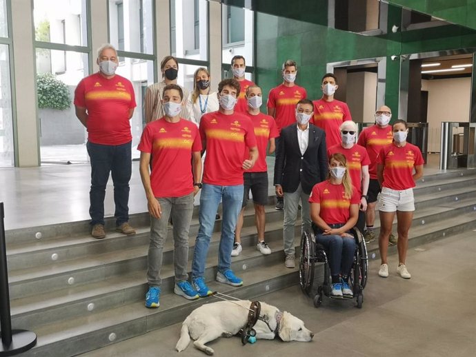 La Federación Española de Triatlón presenta al equipo paralímpico de Tokyo 2020
