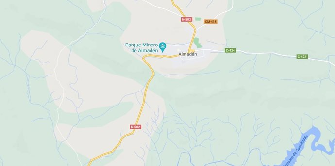 Imagen de Almadén en Google Maps