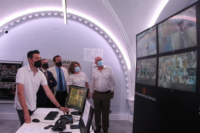 Cabrera y Castaño, con el sistema de videovigilancia