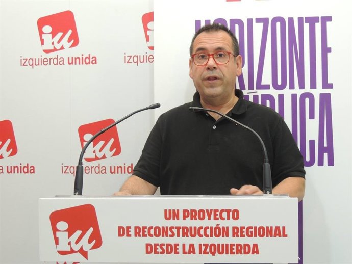 El coordinador de IU en C-LM, Juan Ramón Crespo