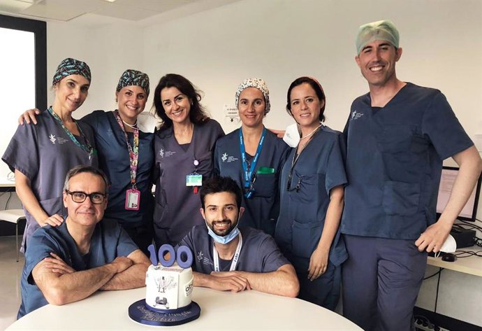 El Hospital General de Valncia alcanza las 100 cirugías robóticas en el servicio de Urología