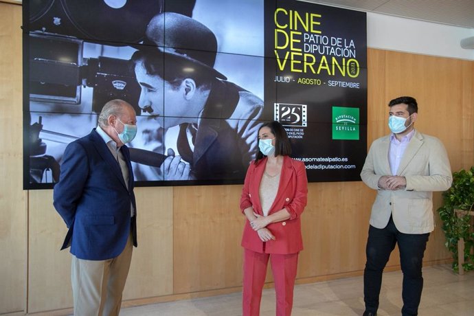 Presentación del cine de verano de la Diputación de Sevilla
