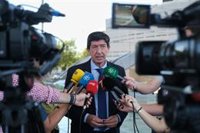 Marín subraya que las hospitalaciones por Covid "son lo que más nos preocupa y hoy hemos bajado"