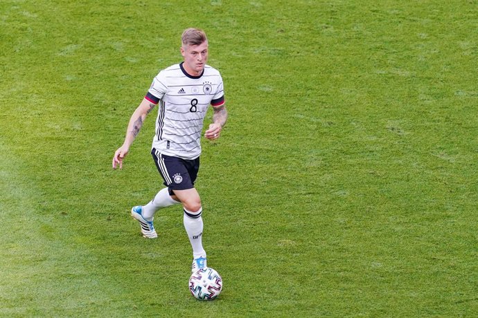 Toni Kroos of Germany during the UEFA Euro 2020, Group F football match between Portugal and Germany on June 19, 2021 at Allianz Arena in Munich, Germany - Photo Andre Weening / Orange Pictures / DPPI