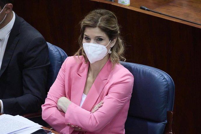 La portavoz del PSOE en la Asamblea de Madrid, Hana Jalloul.