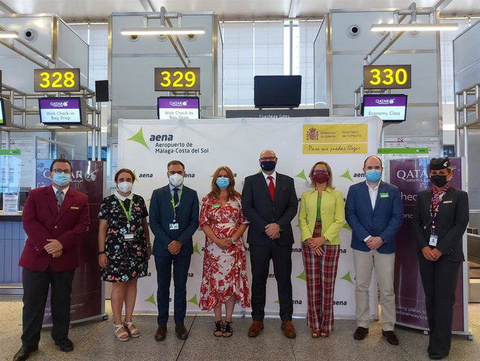 Qatar Airways retoma su ruta a Doha desde el aeropuerto de Málaga-Costa del Sol